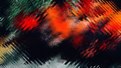 Fototapeta premium Abstract Colorful Geometrical Artwork,Abstract Graphical Art Background Texture,Modern Conceptual Art,Synthwave Aesthetic Poster Print,3D Rendering