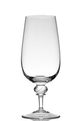 Beer glass in vertical format