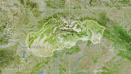 Slovakia, satellite A - composition