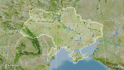 Ukraine, satellite A - composition