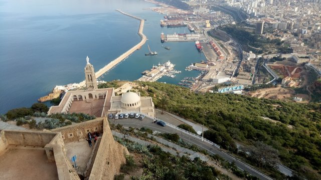 oran ; city ; &eacute;glise sainta crouz