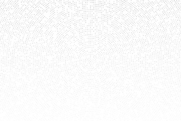 Halftone dots on white background. Gray dots halftone texture. Pop art pattern template.