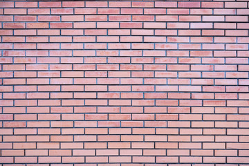 Obraz premium RedRed brick wall texture background material of industry building construction
