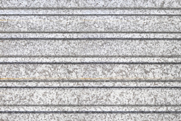 Gray corrugated metal sheet. Texture. Background