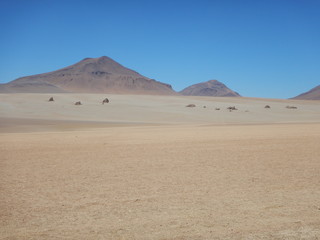 A landscape in the south of Bolivia. (near the border of the Chile)