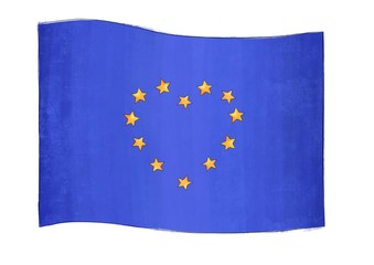 Europe Flag Heart