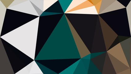 Abstract Colorful Geometrical Artwork,Abstract Graphical Art Background Texture,Modern Conceptual Art,Synthwave Aesthetic Poster Print,3D Rendering