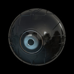  robot eye scifi security camera