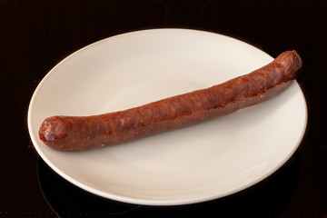 Big homemade sausage