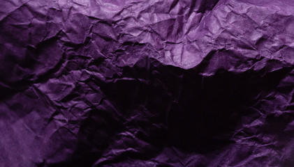 Texture rumpled paper lilac color