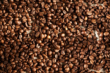 coffee beans background