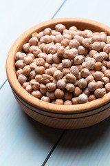 Dry chickpea or garbanzo beans
