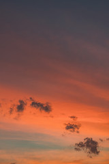 Fototapeta premium Summer cloudscape