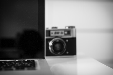 Плёночный фотоаппарат. 