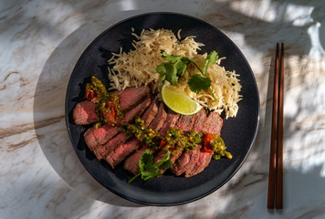 Thai Steak Crying Tiger Sauce