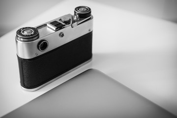 Плёночный фотоаппарат. 