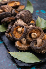 Dried shiitake mushrooms