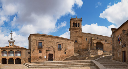 Fototapeta premium Moron de Almazan is a municipality located in the province of Soria, Castile and Leon, Spain. 30-05-2017.