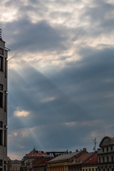 Obraz premium tower in the sky