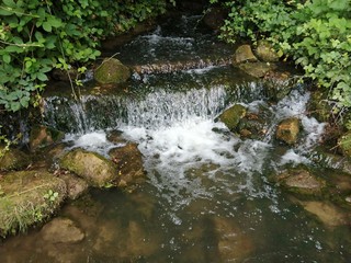 Vue d'une  sublime cascade.