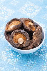 Dried shiitake mushrooms