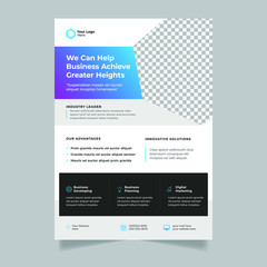 Fashion Modern Flyer design. Corporate business report cover, brochure or flyer design. Leaflet presentation. round shapes background. Health poster magazine, layout, template. A4.