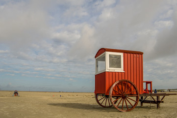 beautiful beach background borkum germany