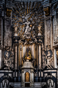 Tabernacle in the Our Lady of Assistance Church. 