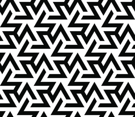 Abstract geometric pattern with complex lines.
