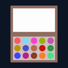 bright color eyeshadow palette for girls