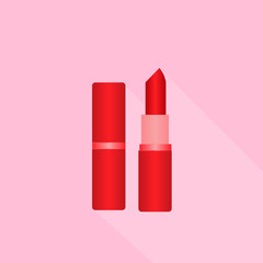 bright red lipstick for beautiful lips