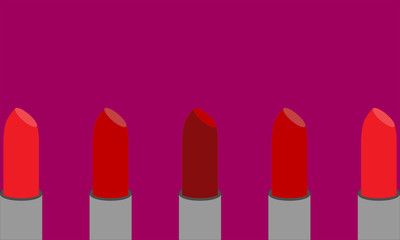 lipsticks for beautiful lips in bright red shades