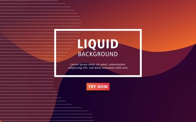 modern abstract liquid color background. dynamic textured geometric elements design.can be used on posters,banner,web and any more