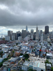 Skyline in San Francisco