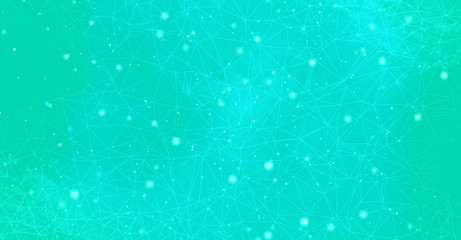 宇宙　ネットワーク　銀河 © DYO