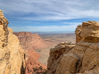 Mountains in Nevada near Las Vegas USA