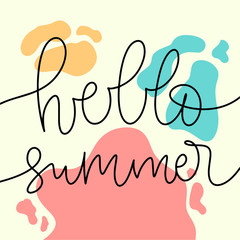 Obraz premium Vector calligraphy illustration 