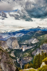 Yosemite Valley and Waterfalls