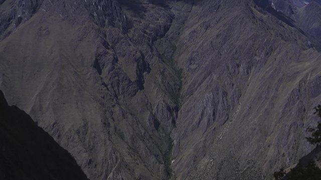 WS Tilt mountains and clouds in Cusco Peru