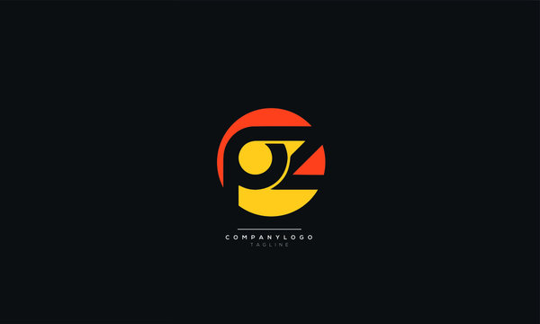 pz Letter Logo Alphabet Design Icon Vector Symbol