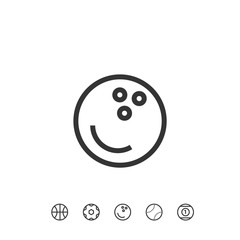 bowling icon vector illustration design
