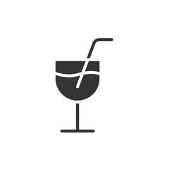 cocktail icon vector illustration design