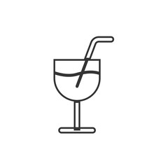 cocktail icon vector illustration design
