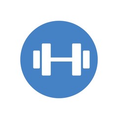 dumbbell icon vector illustration design