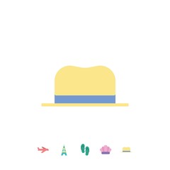 hat icon vector illustration design