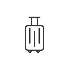 luggage icon vector illustration design