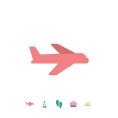 plane icon vector illustration design