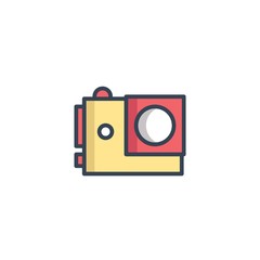 polaroid camera icon vector illustration design