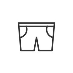 shorts icon vector illustration design