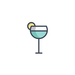 cocktail drink vector icon vector illustration design